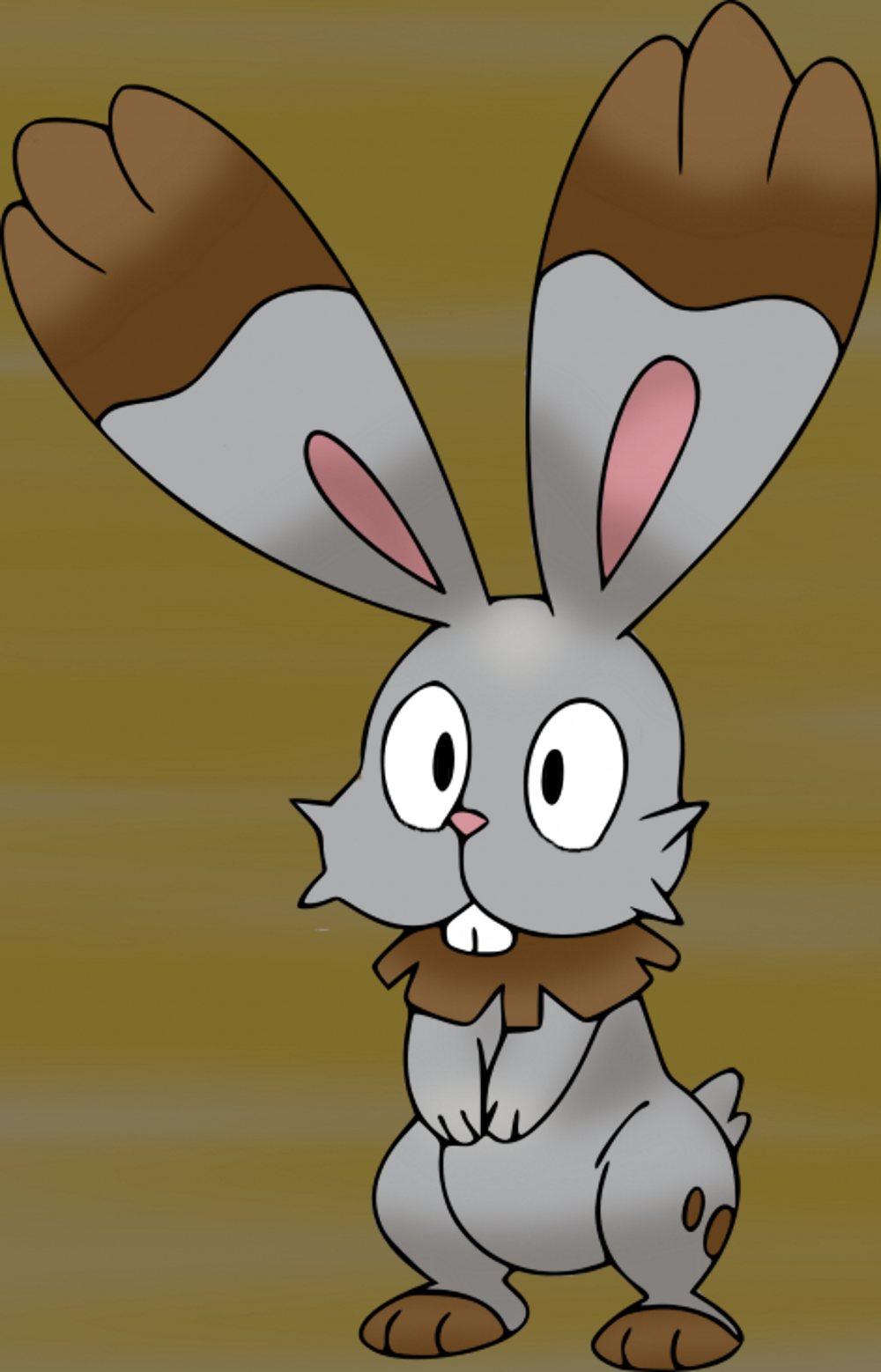 Bunnelby from Pokemon by SogefloColo on DeviantArt