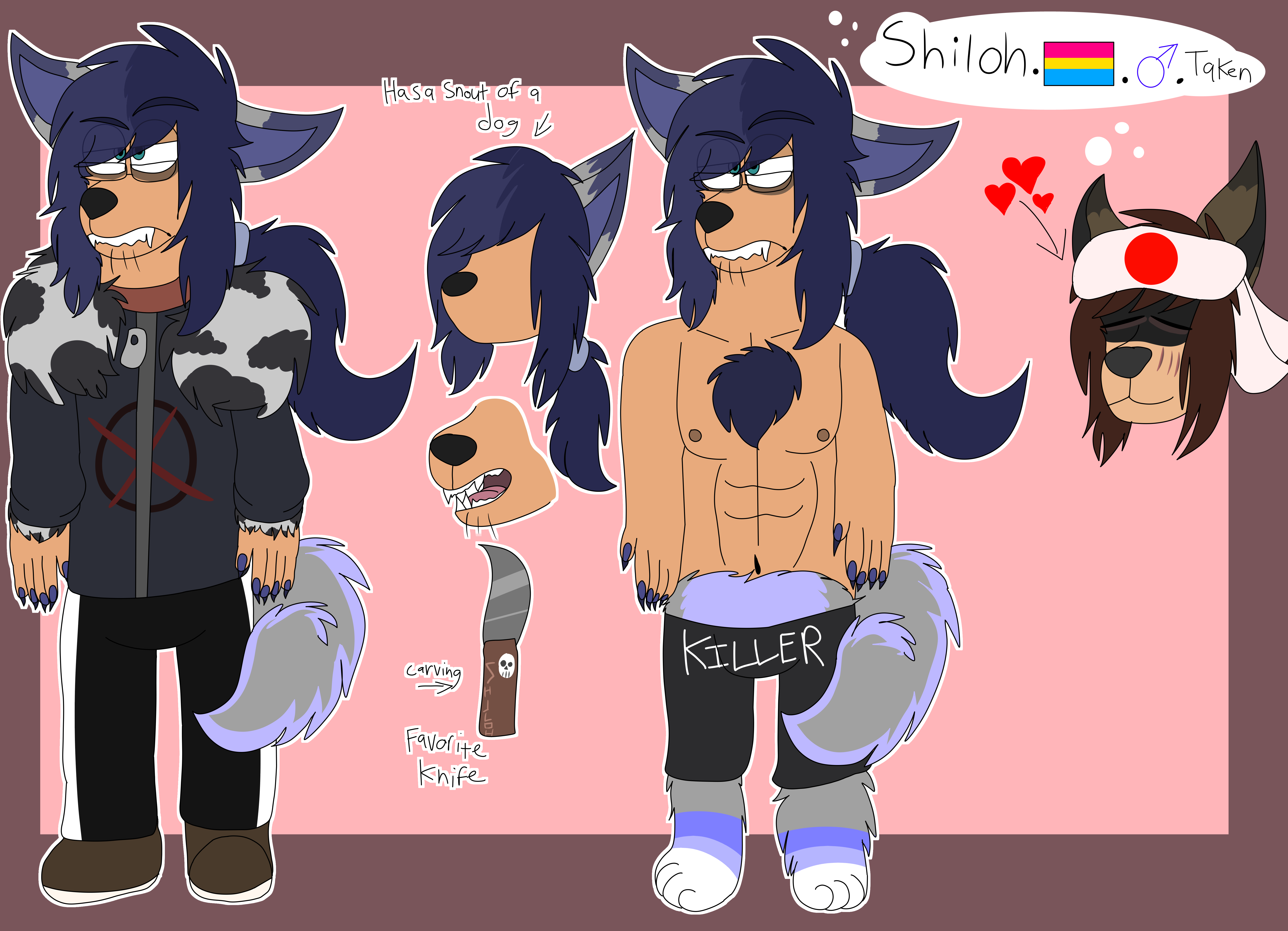 Human Shiloh ~OC~ (Reference Sheet)