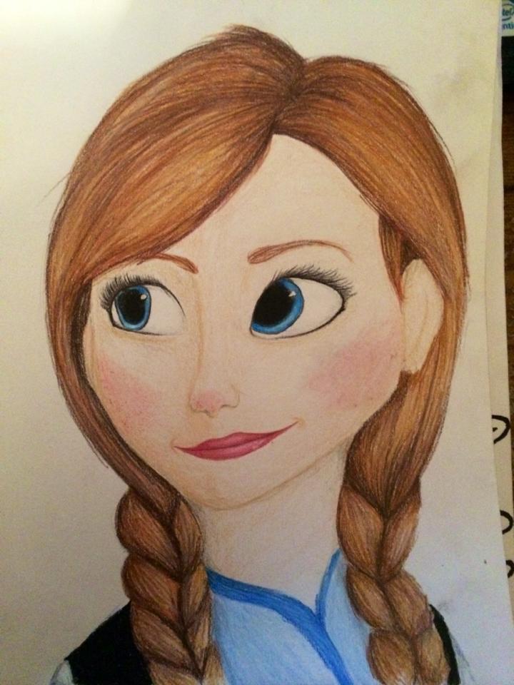 Anna from frozen