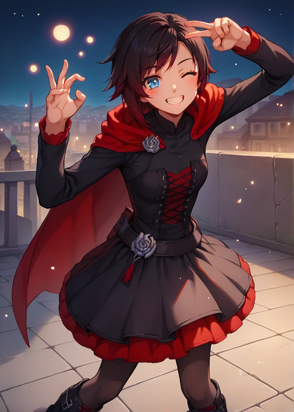 Ruby Rose Fun Ruby Rose: Nighttime Fun in Remnant! by LovelyPixelGals on DeviantArt