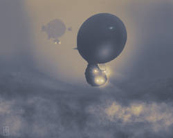 Airships in the Fog