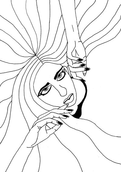 Midnight Poison Lineart