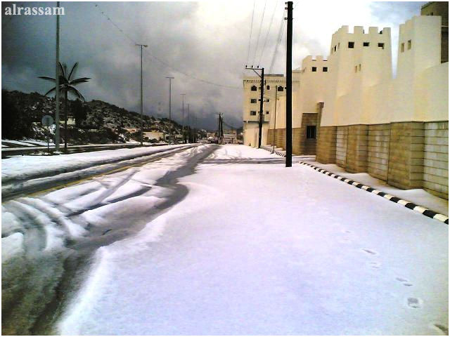 Abha City Snow By Alrassamphoto On Deviantart
