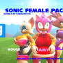 Sonic Female Pack No.1 (Download in Desc)