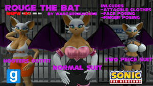 Rouge the Bat By Warfaremachine (Download in desc)