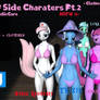 MLP Side charaters 2 by AeridicCore (Download)