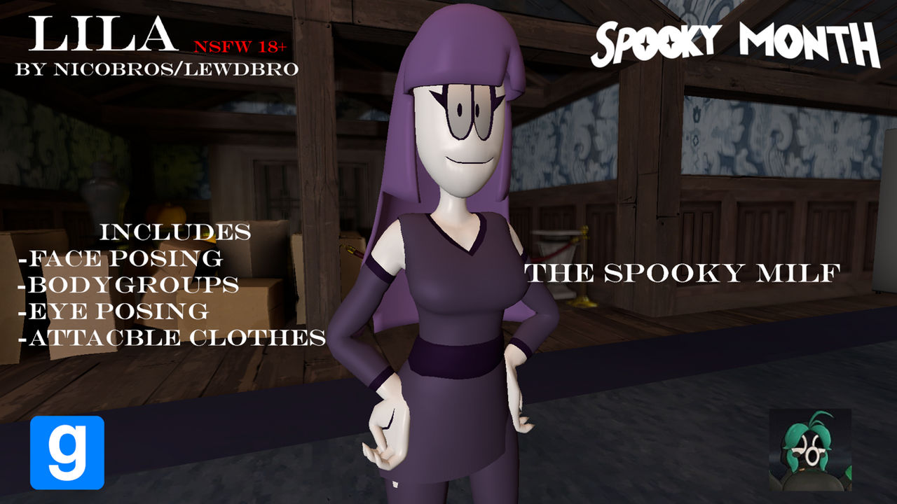 Lila (Spookymonth) by Nicobros (Download in desc) by