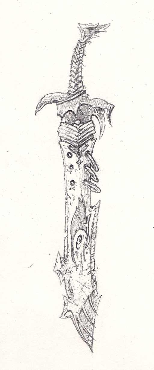 Sword tattoo for a friend