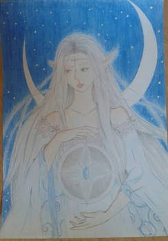 Selune Goddess of the moon, the stars and charity
