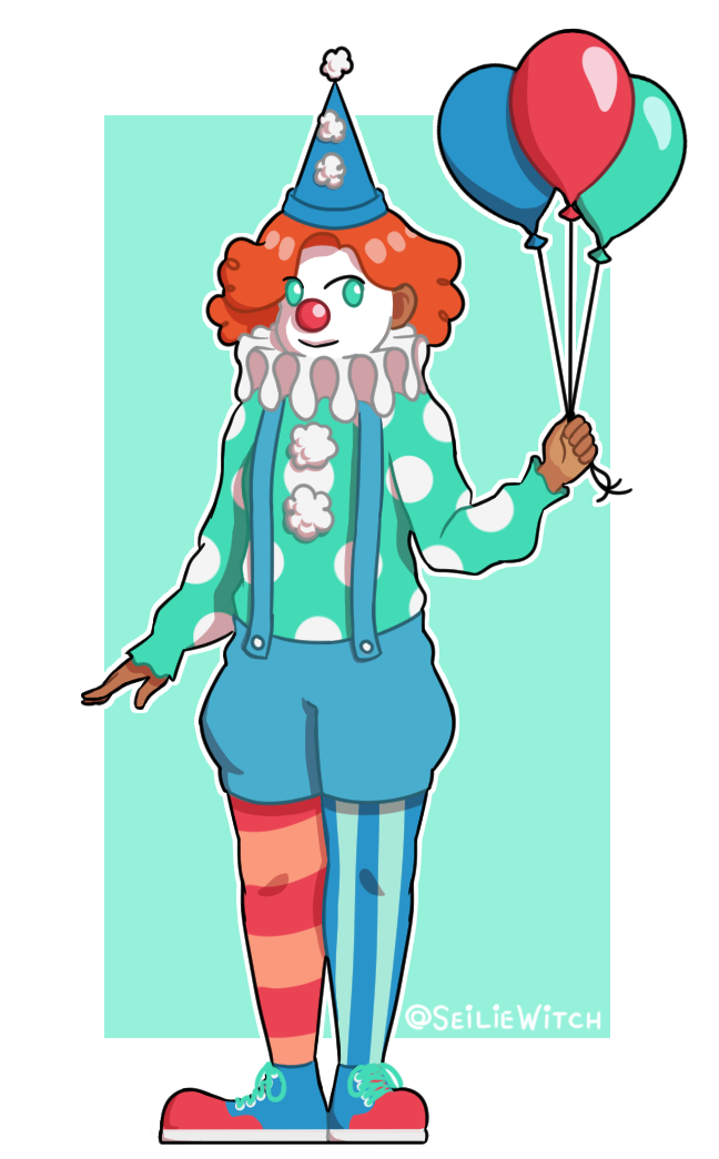 Clown Cutie by SeilieWitch on DeviantArt