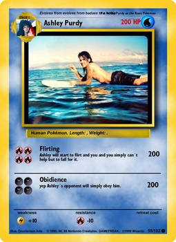 Ashley Purdy Pokemon-Card