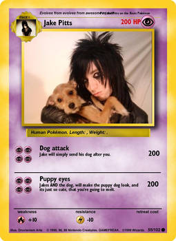 Jake Pitts Pokemon-Card