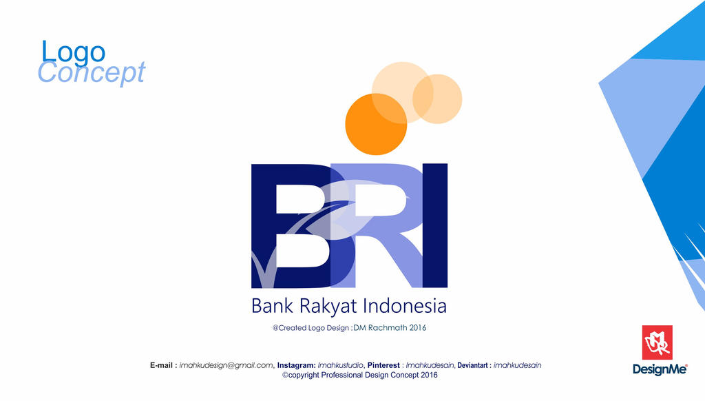 Bank BRI Logo 4 by imahkudesain on DeviantArt
