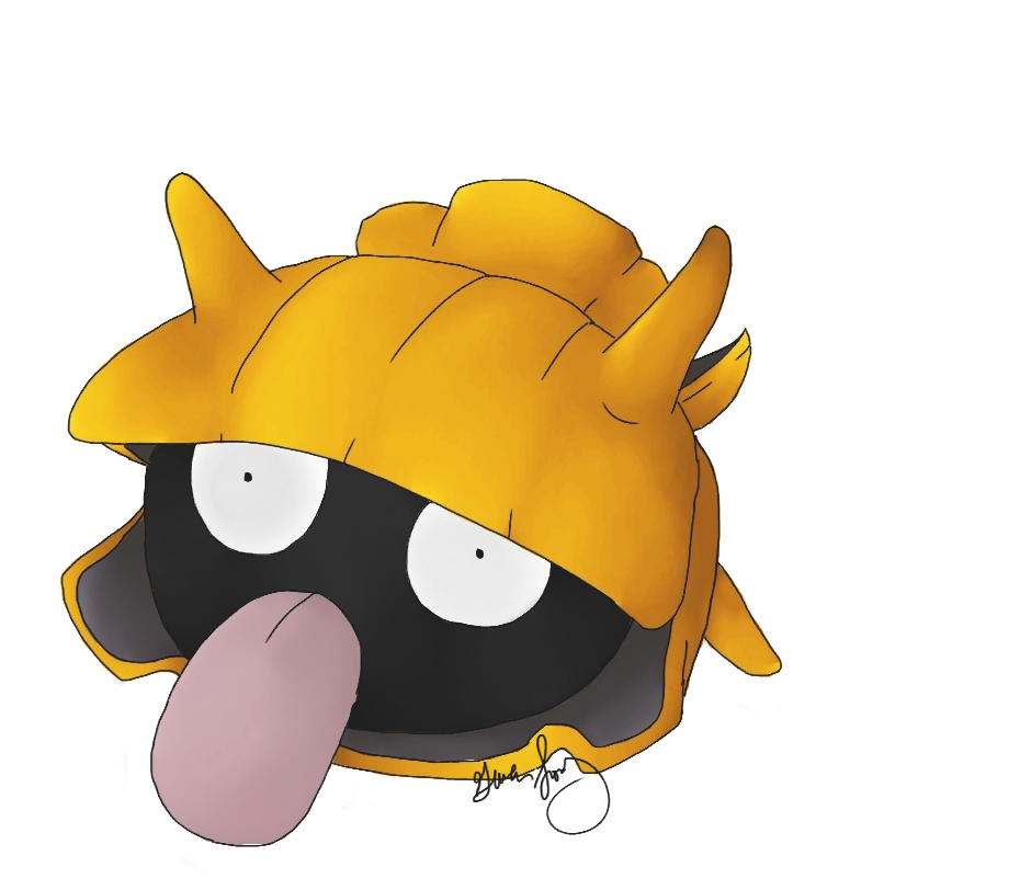 Shiny Shellder by GwenethSong on DeviantArt