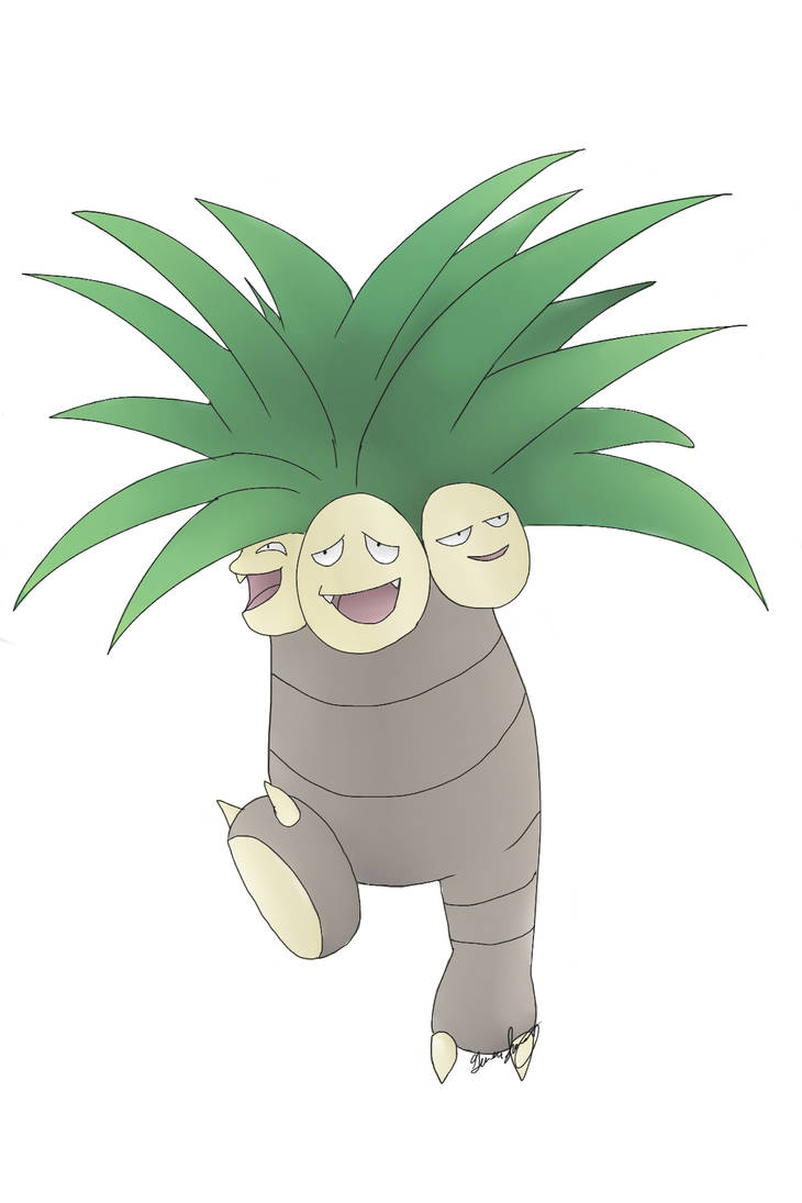 103 Exeggutor by GwenethSong on DeviantArt