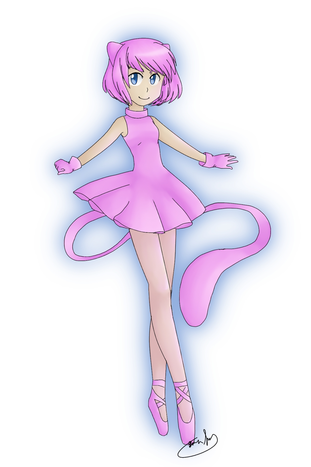 Mew Gijinka + Speedpaint