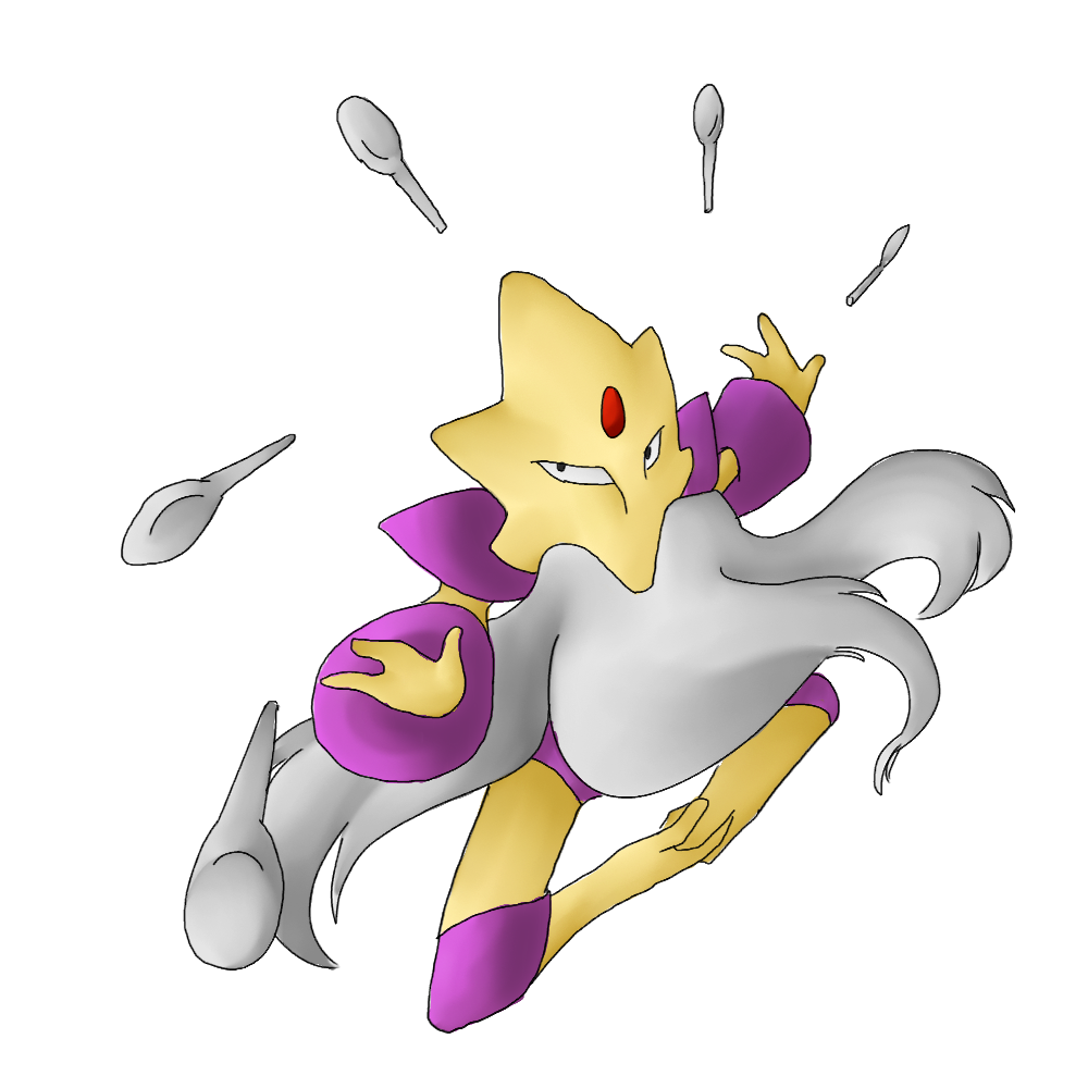 Mega Alakazam (Custom Shiny) by Noodnood966 on DeviantArt