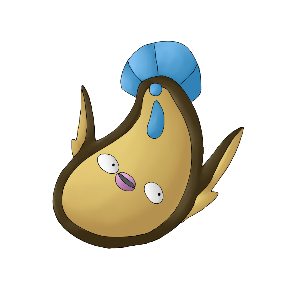 Shiny Stunfisk (Collab) by GwenethSong on DeviantArt