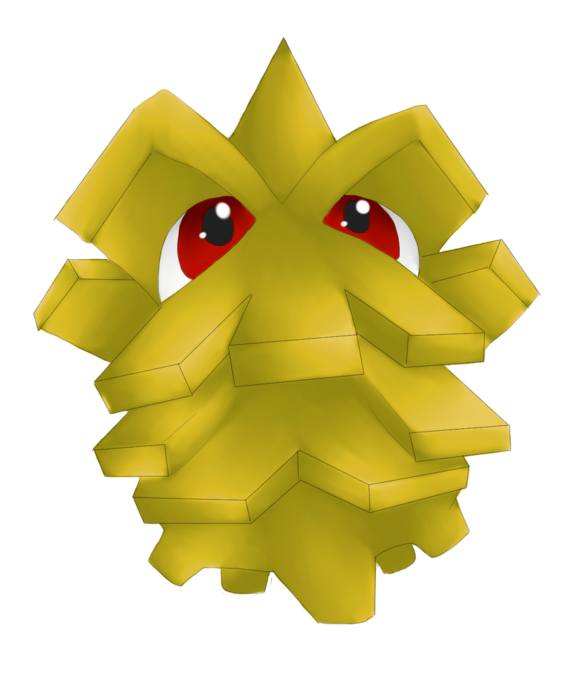 Shiny Pineco by on DeviantArt