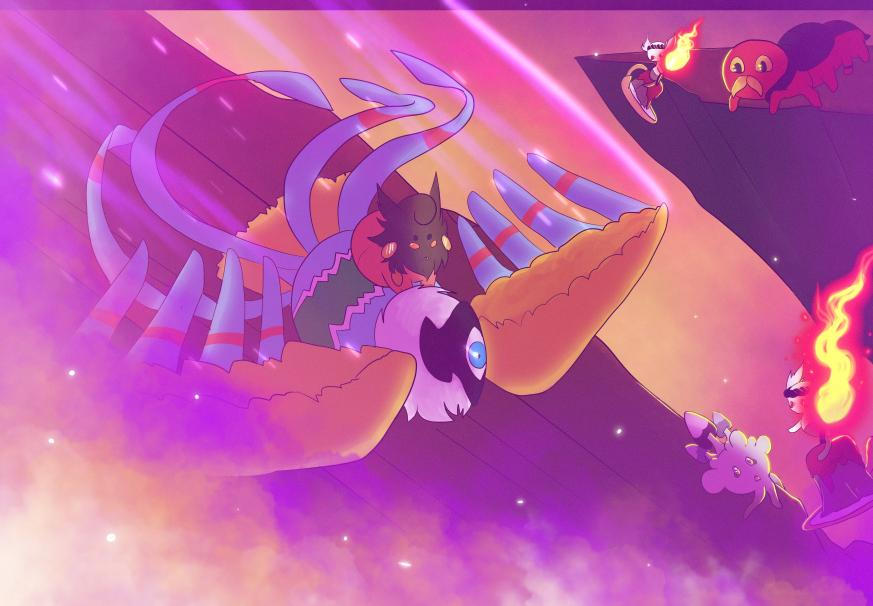 Distorted Bts PMD:BtS Collab Soaring through Distortion by GwenethSong on DeviantArt