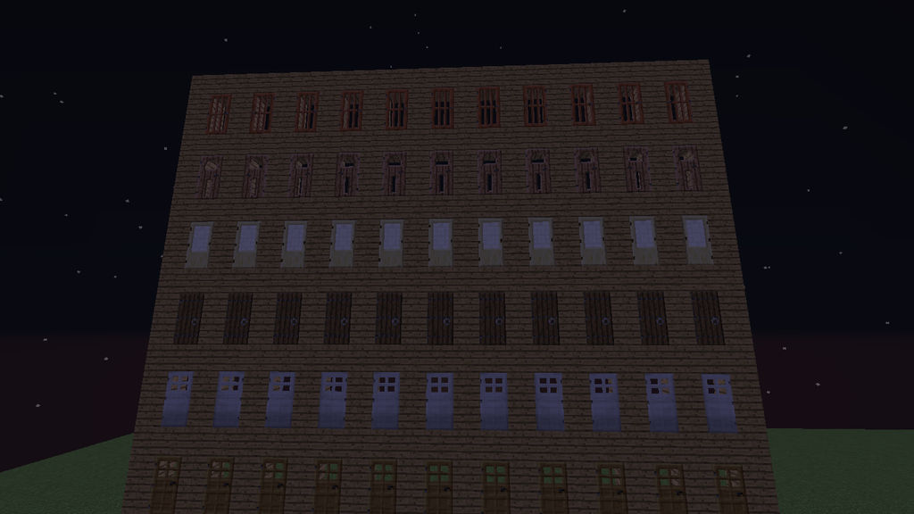 Minecraft Art - So Many Doors by AlecGamer175 on DeviantArt