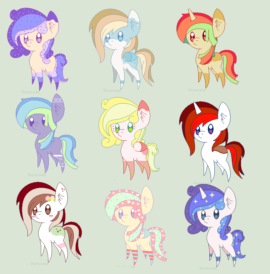 cute PONY adoptables -OPEN-