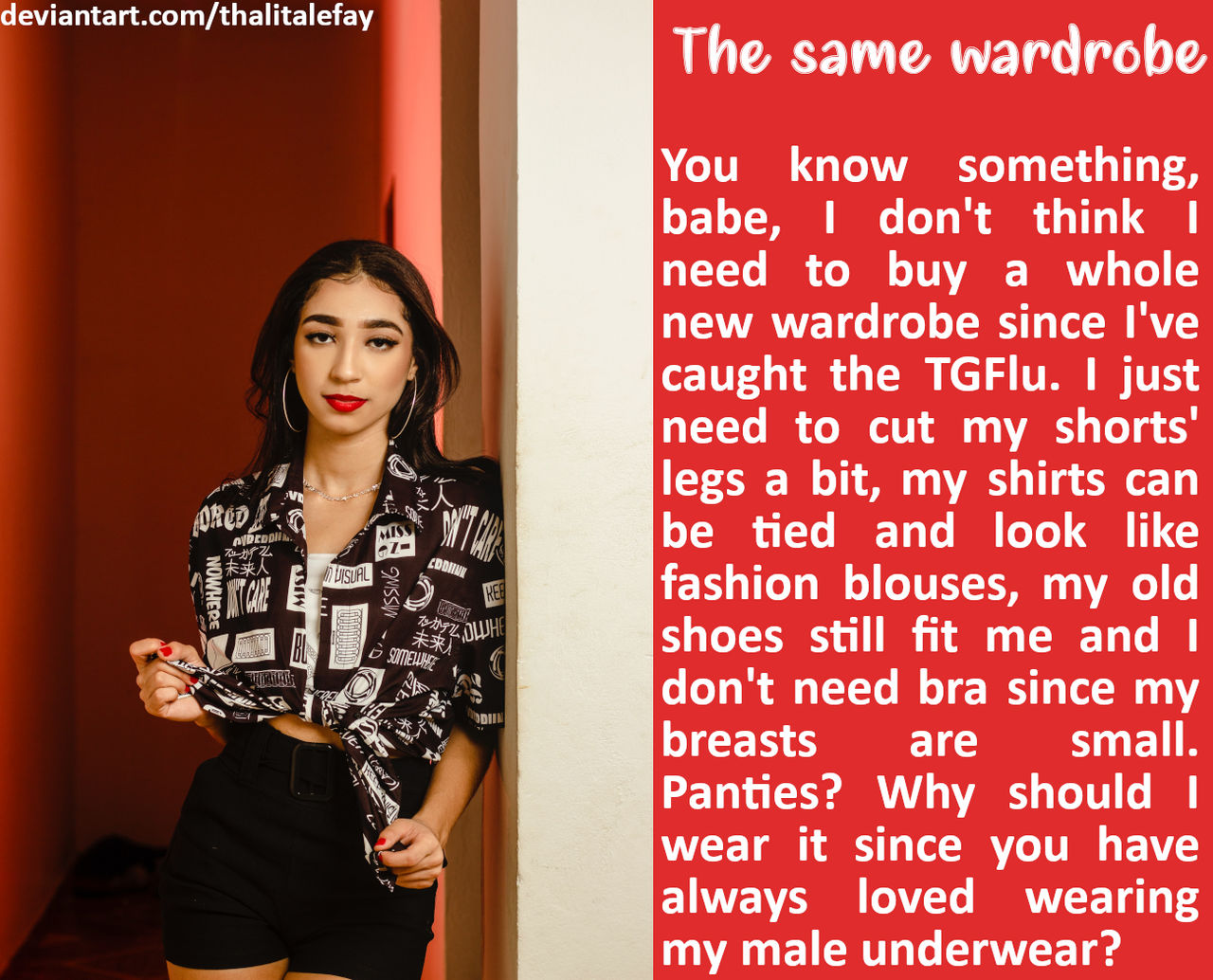 Tg Cap Inner The same wardrobe - TG Caption by ThalitaLeFay on DeviantArt