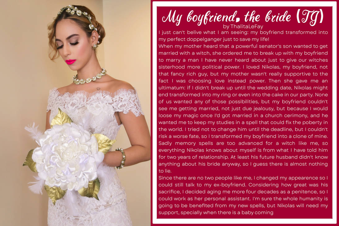 My Boyfriend The Bride TG Caption By ThalitaLeFay On DeviantArt my-boyfriend-the-bride-tg-caption-by-thalitalefay-on-deviantart