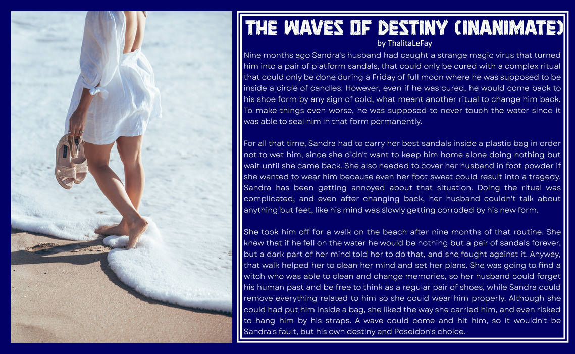 The waves of destiny - Inanimate TF Caption by ThalitaLeFay on DeviantArt
