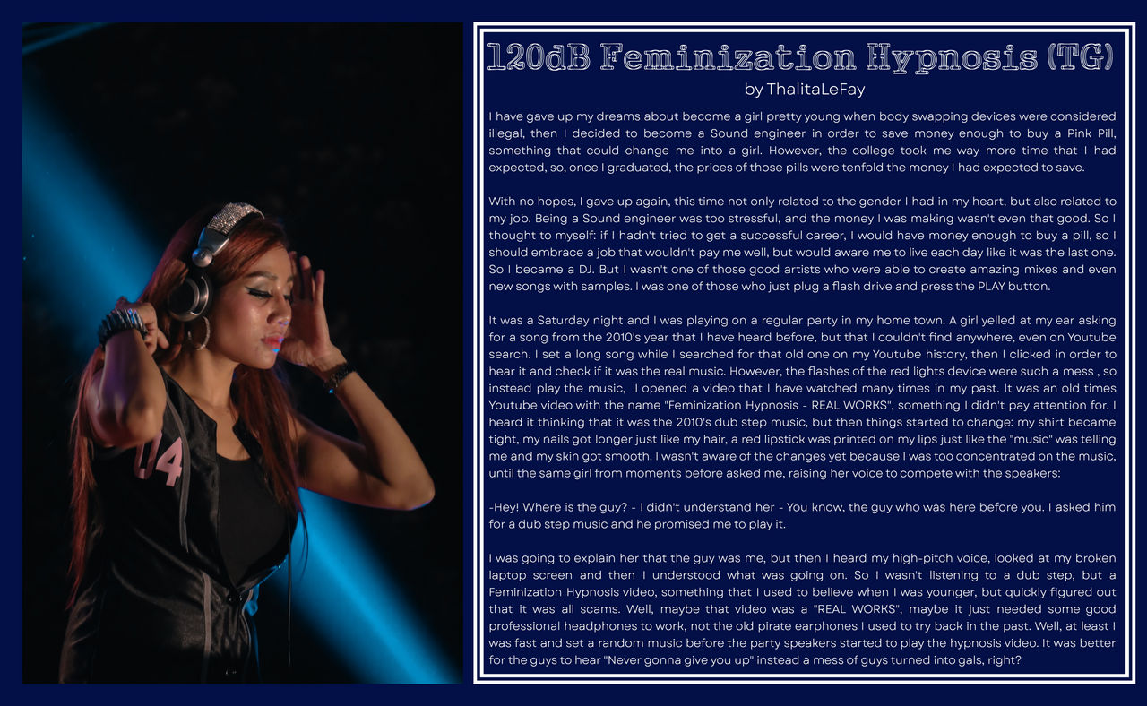 120 DB Feminization Hypnosis TG Caption By ThalitaLeFay On DeviantArt 120-db-feminization-hypnosis-tg-caption-by-thalitalefay-on-deviantart