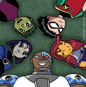 Circle of Teen Titans!