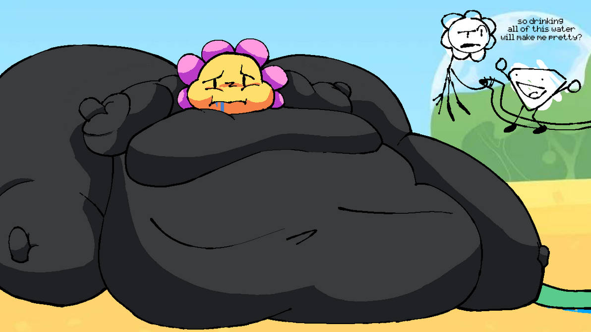 Flower BFDI Water Inflation by somethingidk9 on DeviantArt