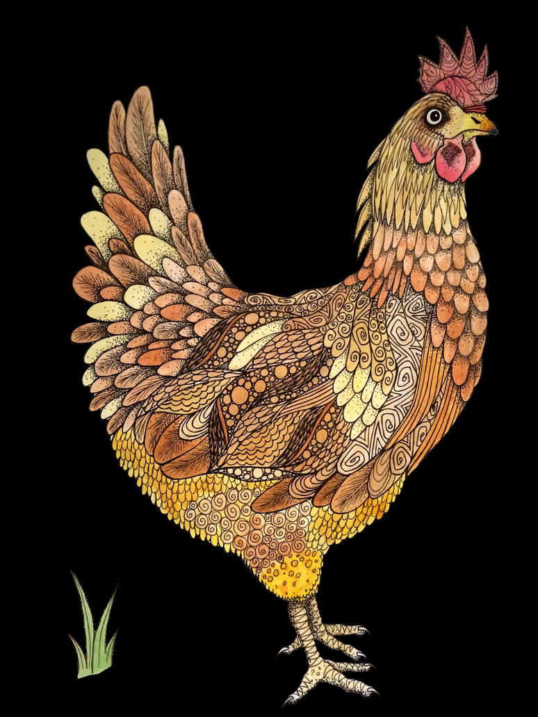 Chicken Deviantart Chicken by ScarlettFern on DeviantArt