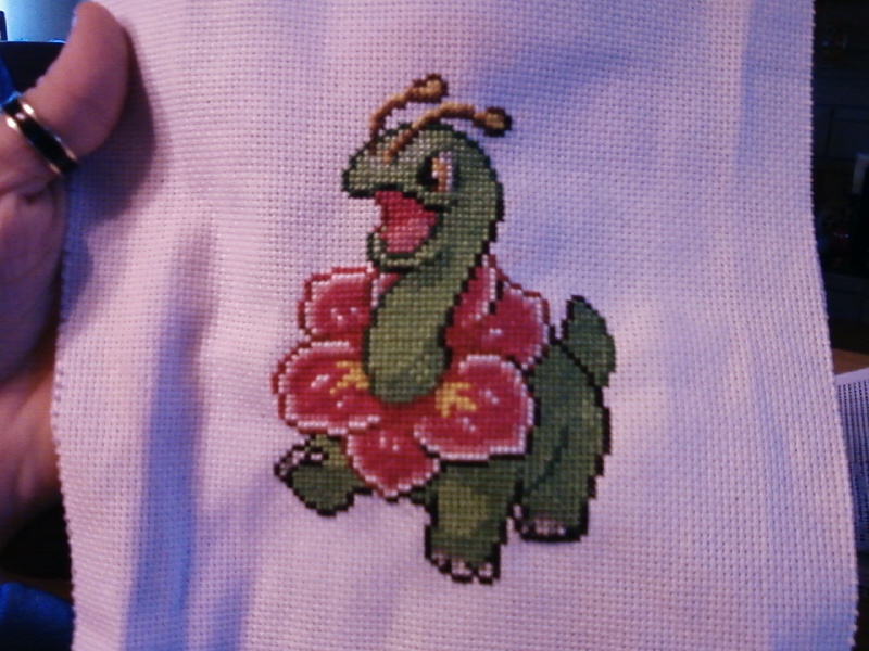 Meganium Cross Stitch