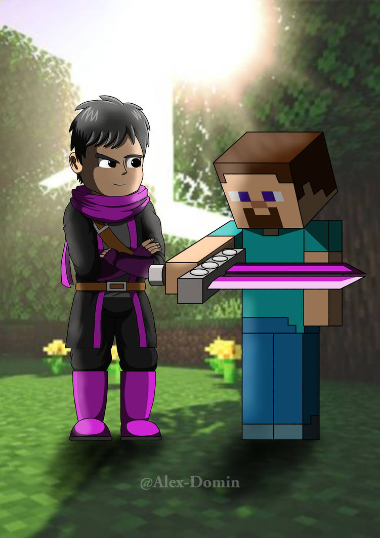 Allen Invincible Minecraft Allen in the world of Minecraft by Alex-Domin on DeviantArt