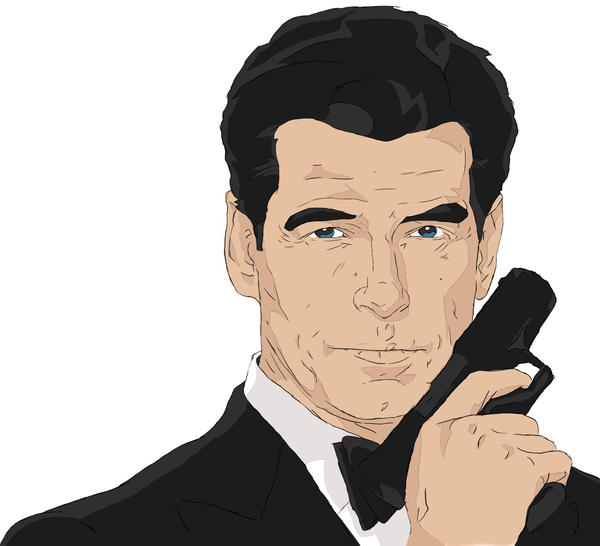 Pierce Brosnan 007 by wernerth on DeviantArt