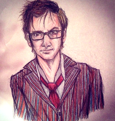 Tenth doctor Drawing