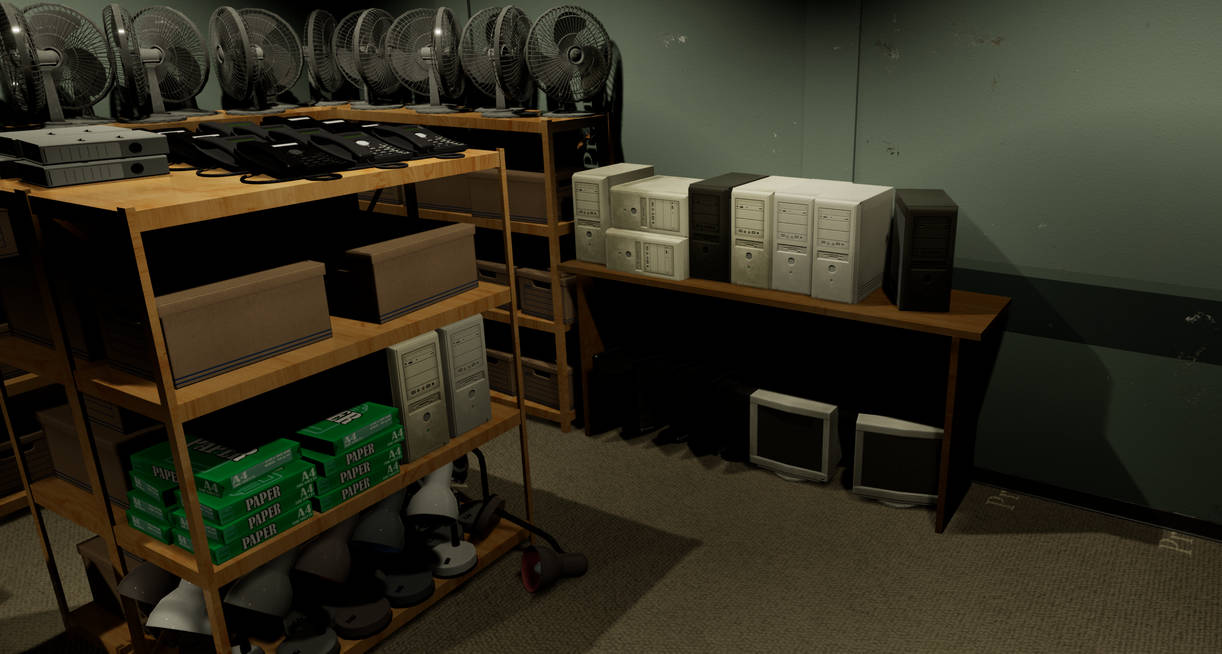 Deviantart Storage Storage lighting test by LowPriorityGameDev on DeviantArt