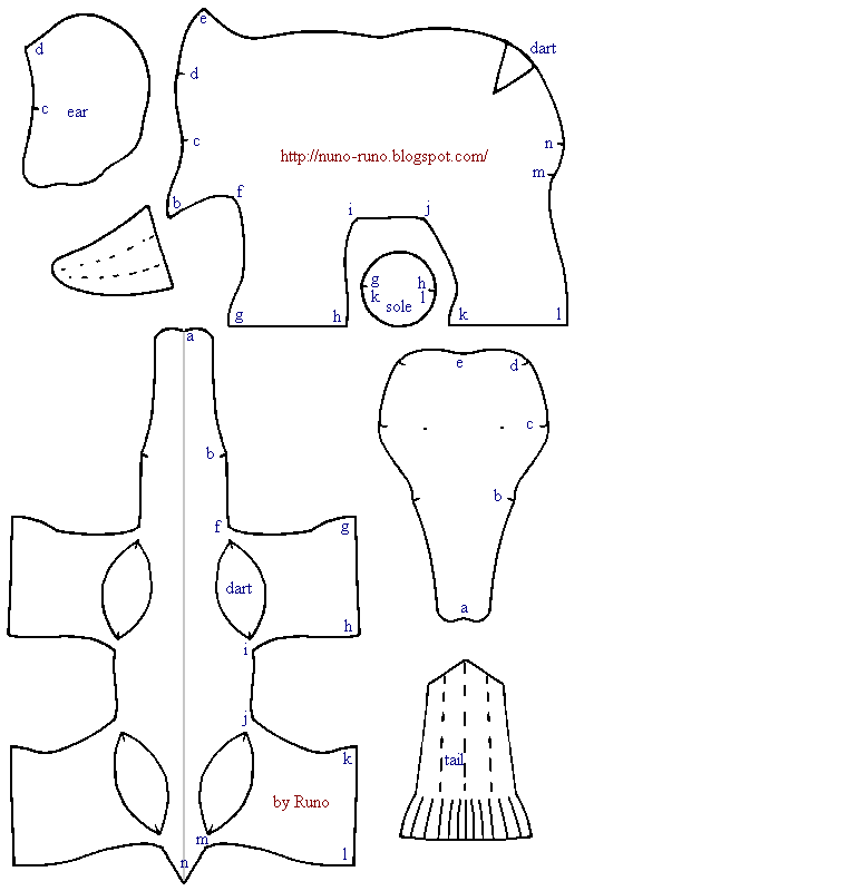 An Intro to Plushie Pattern Design Techniques by NerdyRabbitCreations ...