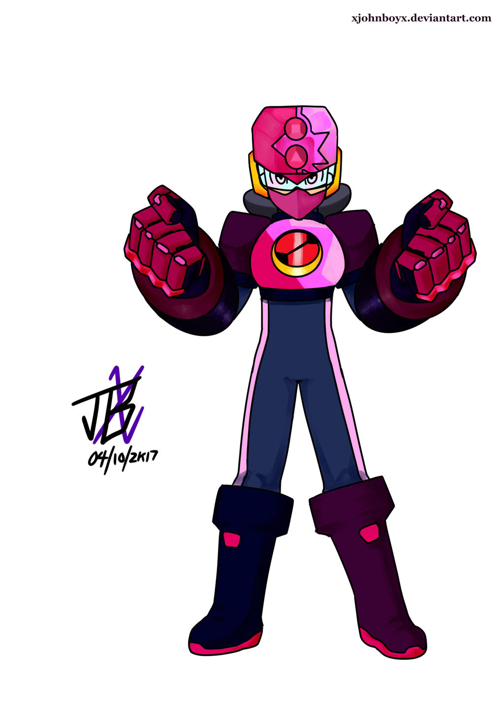 Megaman EXE Garnet Cross