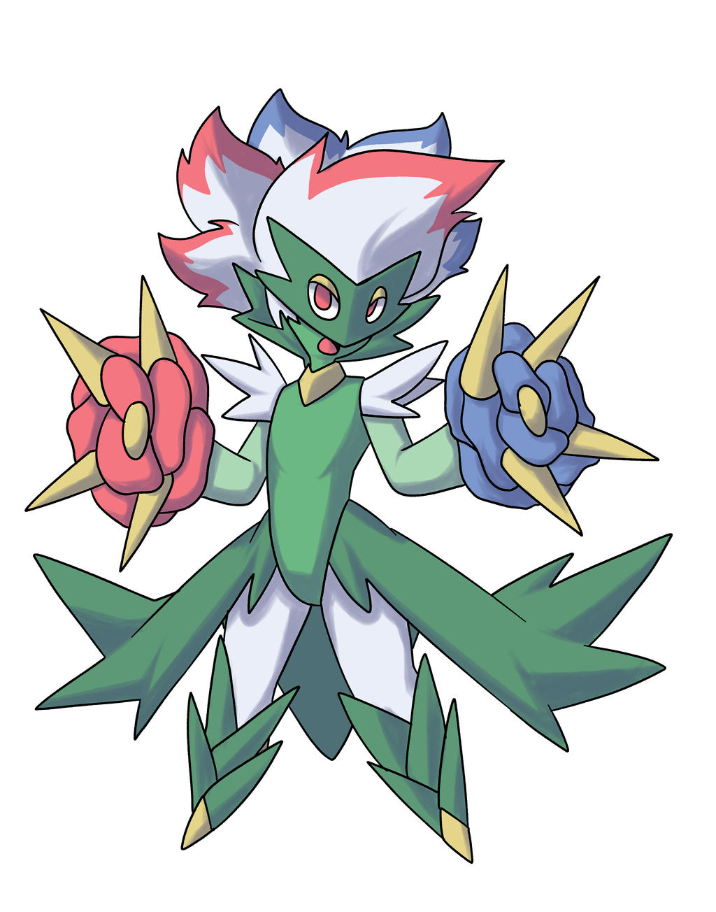 Mega Roserade by XJohnBoyX on DeviantArt