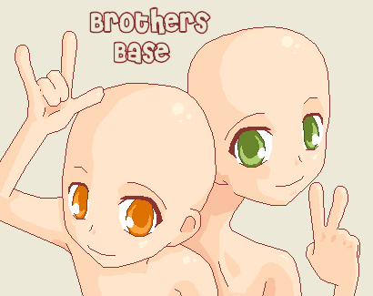 Anime brother and sister base