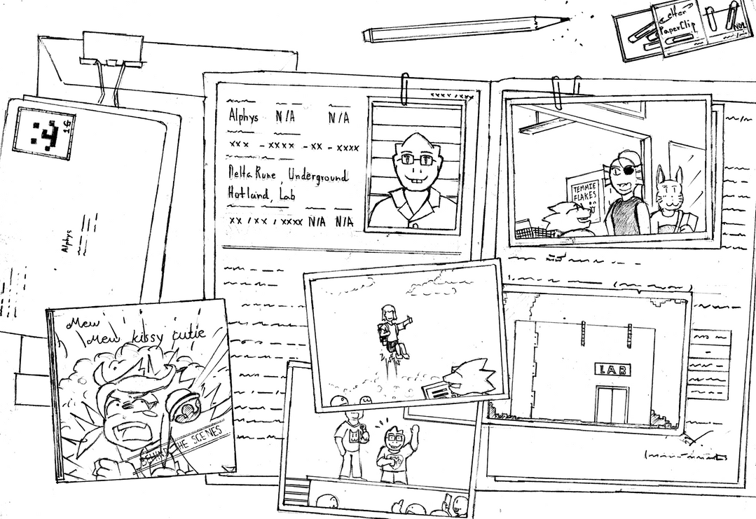 Alphys's file by PriCap on DeviantArt