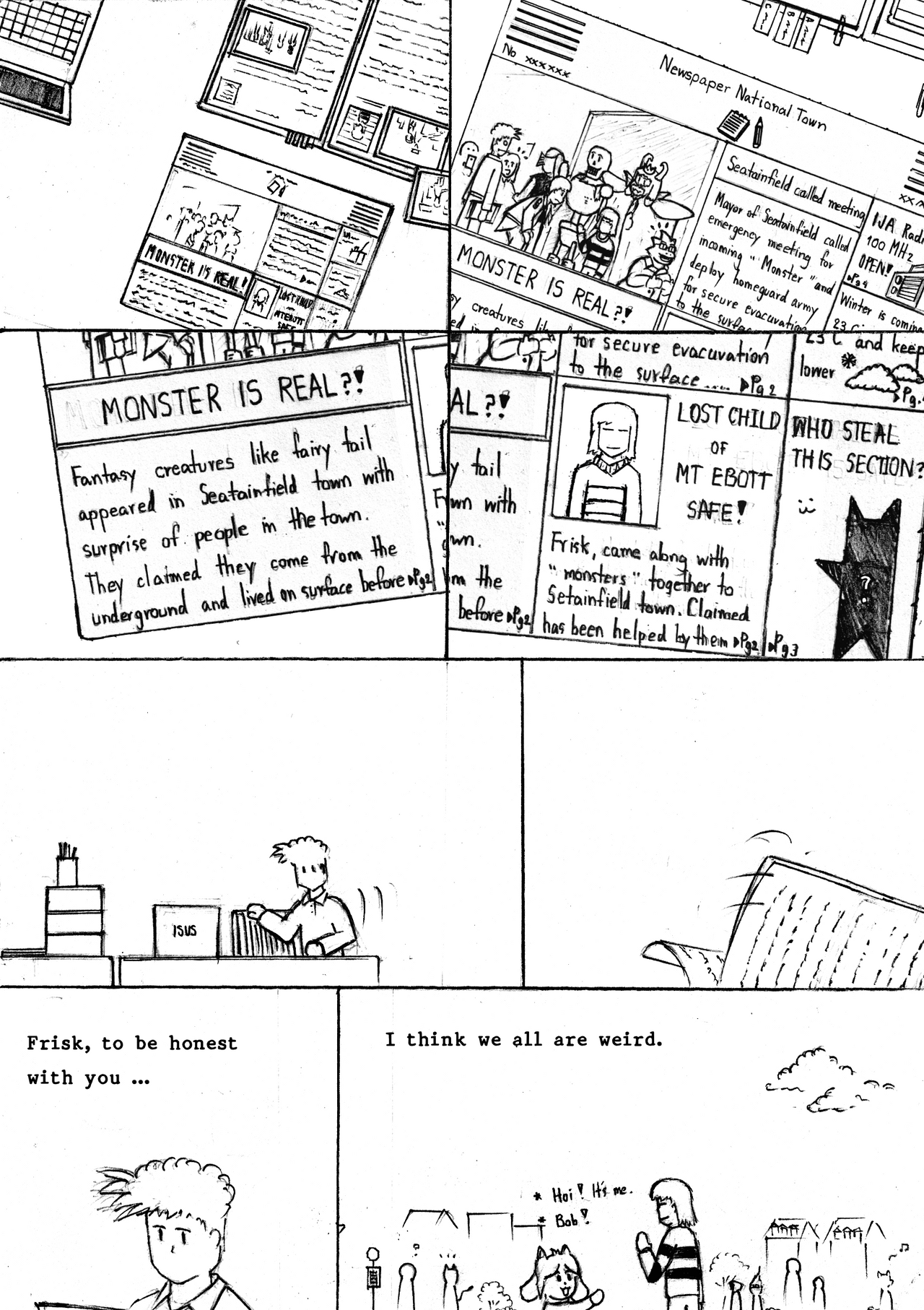 Frisk File Frisk's file 3/4 by PriCap on DeviantArt