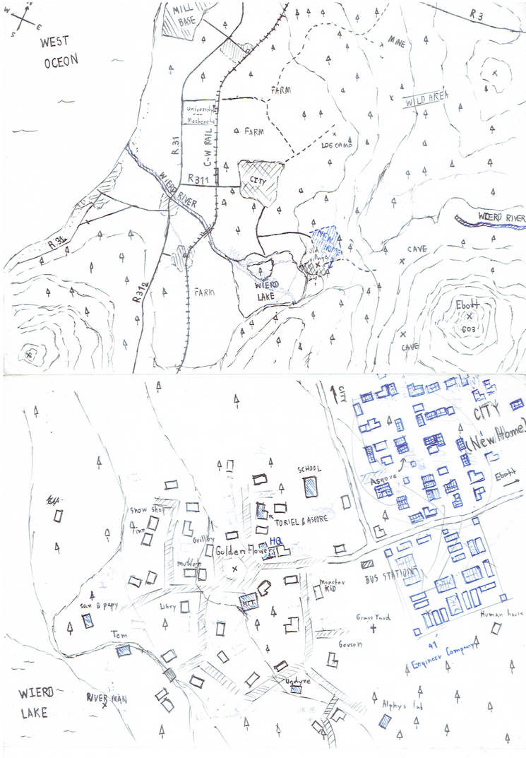 Undertale NewHome Map by PriCap on DeviantArt