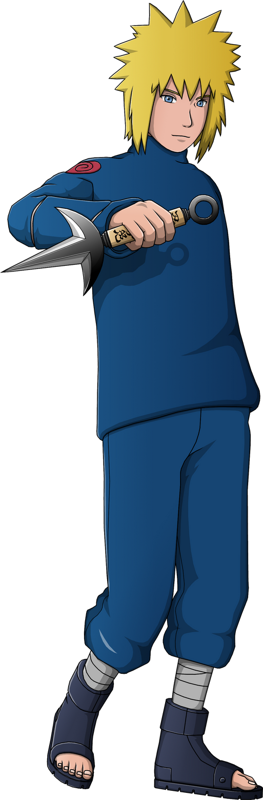 Minato Without Color Minato Namikaze (Jonin Without Jacket) by BlackBlood3K on DeviantArt