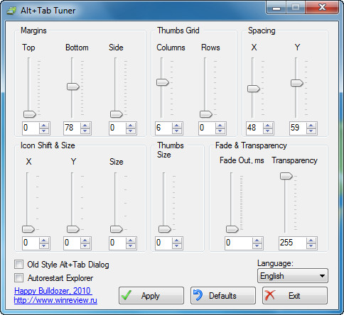 Alt+Tab Tuner