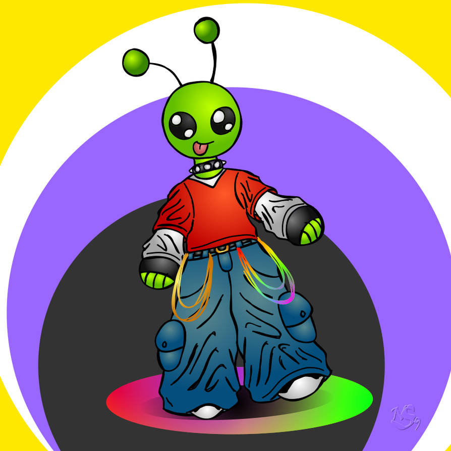 That little non-binary alien, Gleeb by SN9DA on DeviantArt