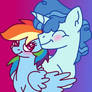 mlp shipping- Rainbow Dash X Party Favor