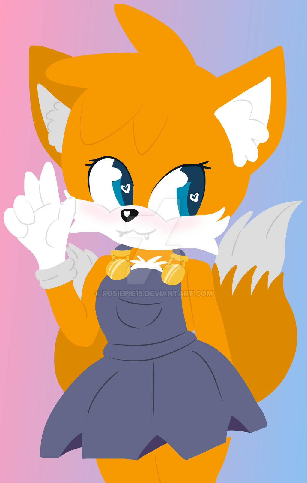 Sonic fanart- Transgender Tails by rosiepie15 on DeviantArt